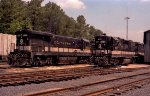 SOU 3986 & 5057 outside of the engine house at Glenwood Yard